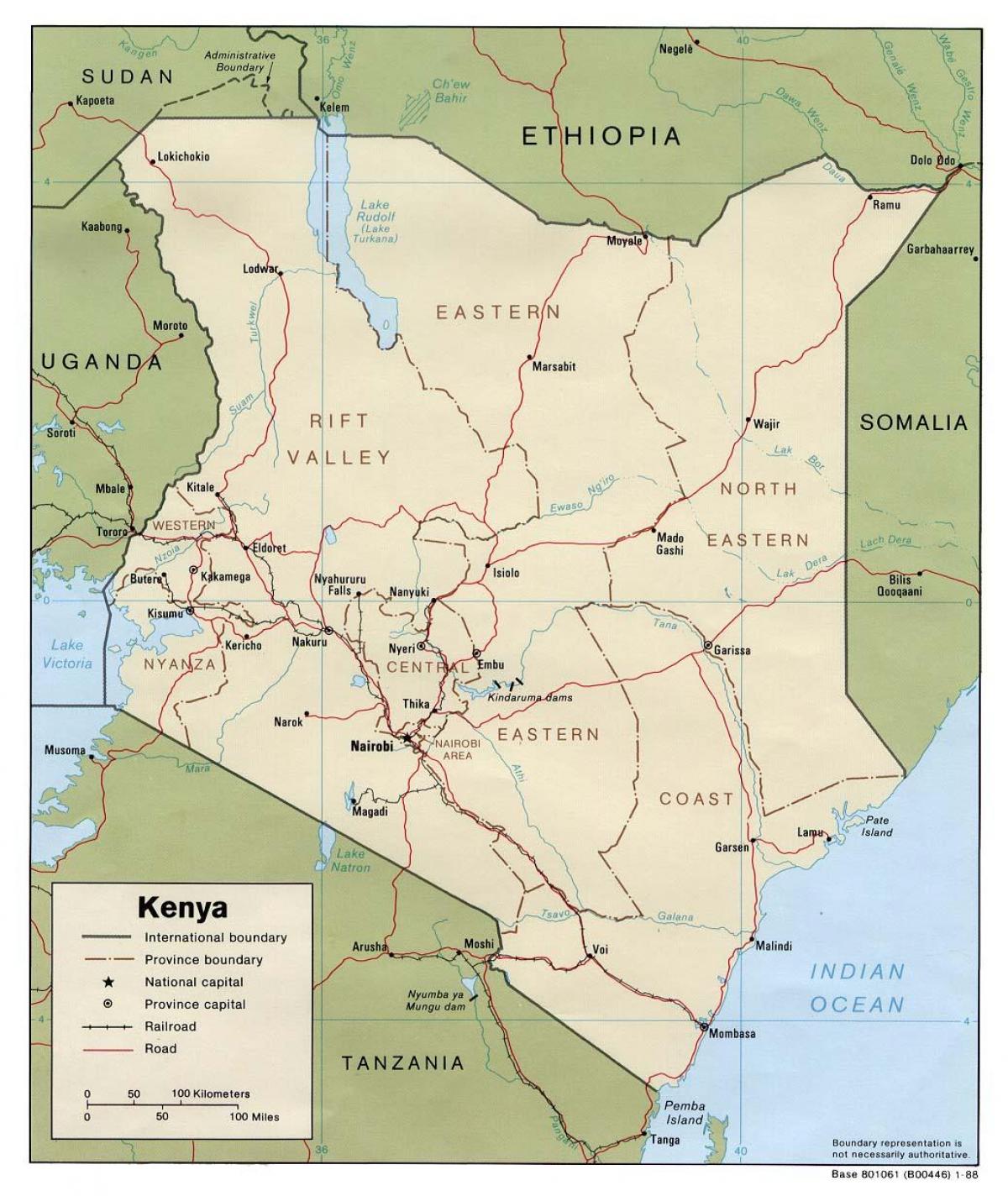 Kenya elver kart