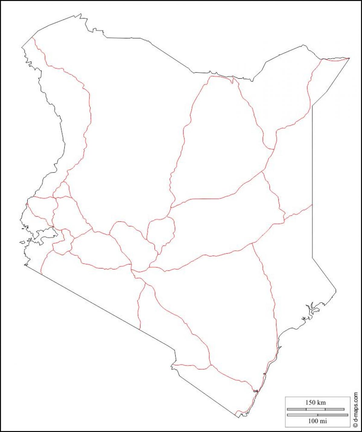 Kenya blank kart