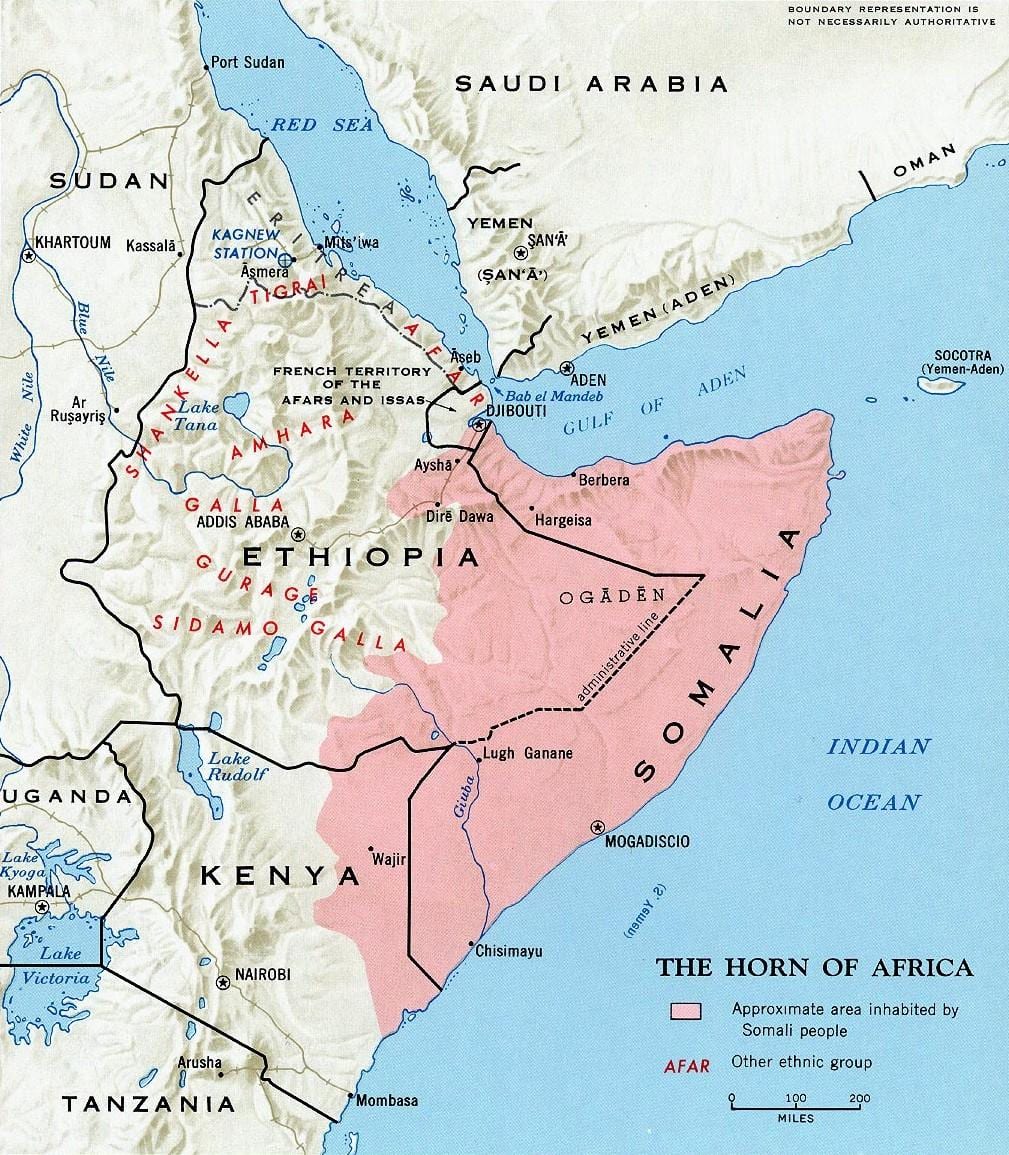 nord-øst i Kenya kart