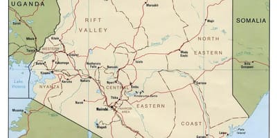 Kenya elver kart